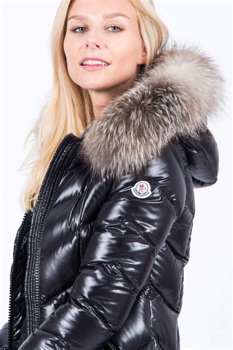 moncler jacke damen schwarz glänzend|moncler jacke damen sale.